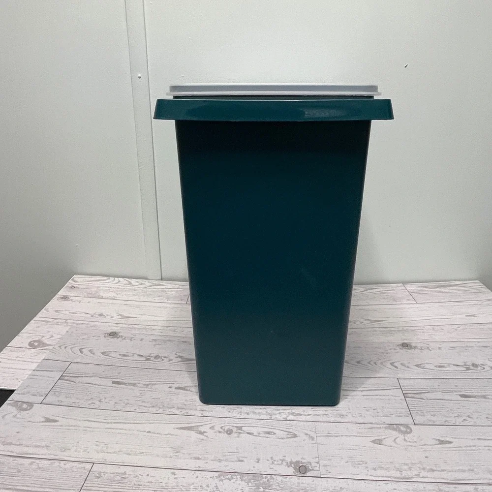 Tupperware Modular Mate Rectangular Container Bin 1430 Teal Green‎ Storage Lid